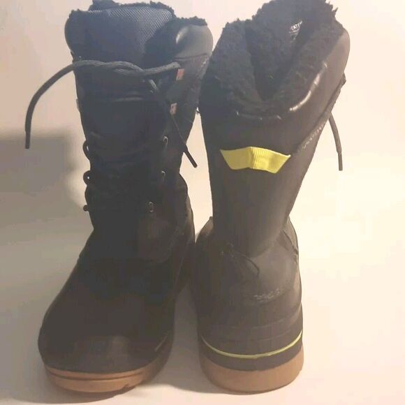 Swiss Tech Thinsulate Waterproof Leather Snow Boots – Kids Size 3 – Black - Picture 8 of 13